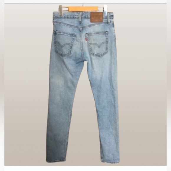 Levi’s 512 Slim Tapered Light Wash Premium Denim Jeans Size 29 - Picture 5 of 13
